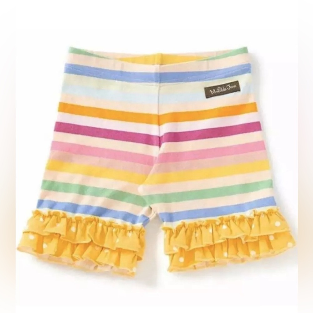 NWT SOLD OUT Matilda Jane Brilliant Daydream Rainbow Shortie size 12